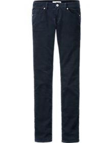 Women Slim Fit Velvet Pants (Navy)-RTZ-012.jpg